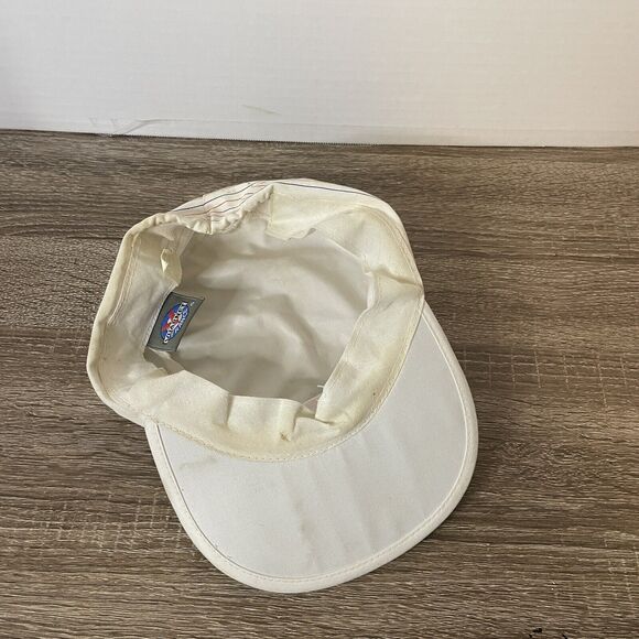 Vintage Authentic VUARNET FRANCE Hat Trucker Fitted Baseball Hat Flaw Stained - Picture 5 of 6